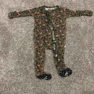 Posh Peanut Ruffled zippered one piece